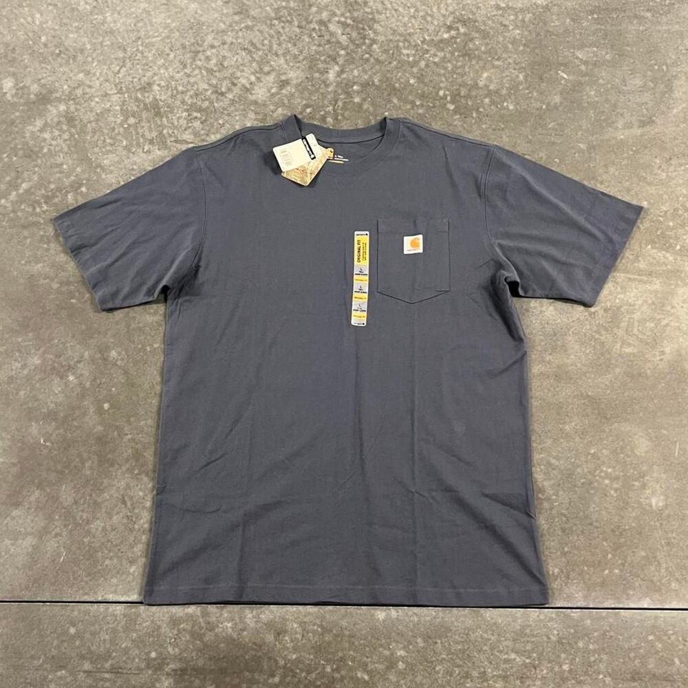 Carhartt Gray WIP Pocket T Shirt New With Tags